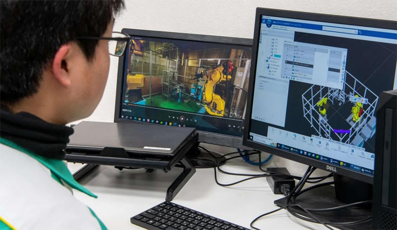 Yutaka Electronics利用达索系统3DEXPERIENCE平台优化机器人装配线调试流程