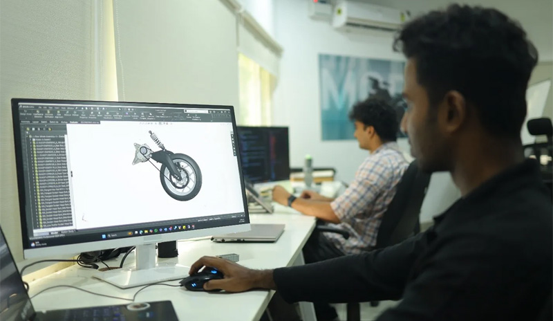 ‌Raptee.HV：如何借助SOLIDWORKS将高压电动摩托车开发效率提升30%