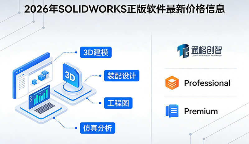 2026最新SOLIDWORKS正版软件价格|达索授权代理商通格创智报价