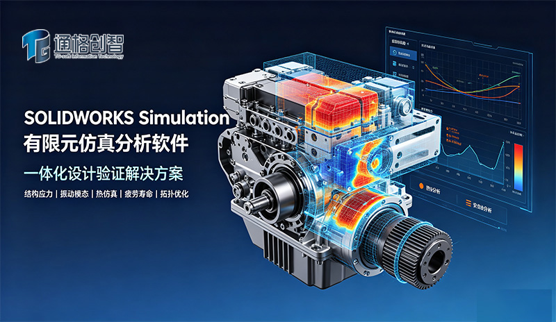 SOLIDWORKS Simulation 有限元仿真分析软件｜一体化设计验证解决方案